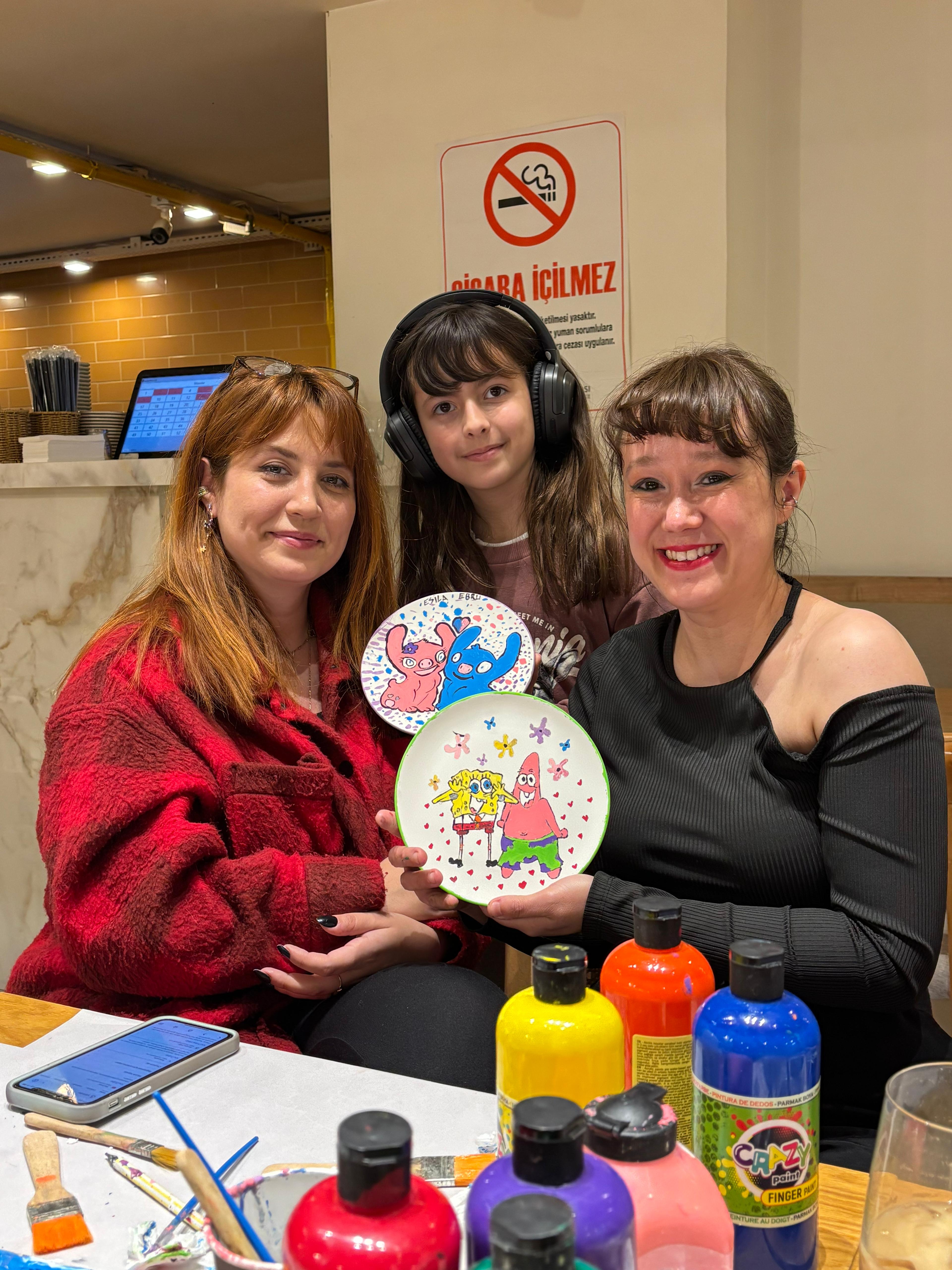 ÇİNİ TABAK BOYAMA